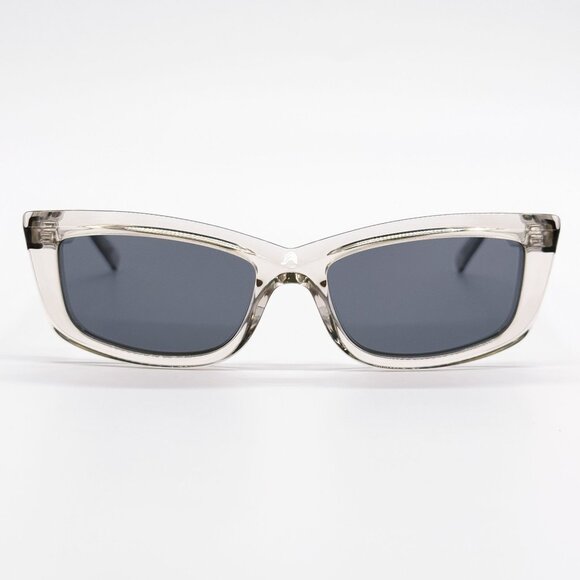 NEW SAINT LAURENT SUNGLASSES SL658 003 TRANSPARENT GRAY WOMEN EYEWEAR SL 658 003 main image 6